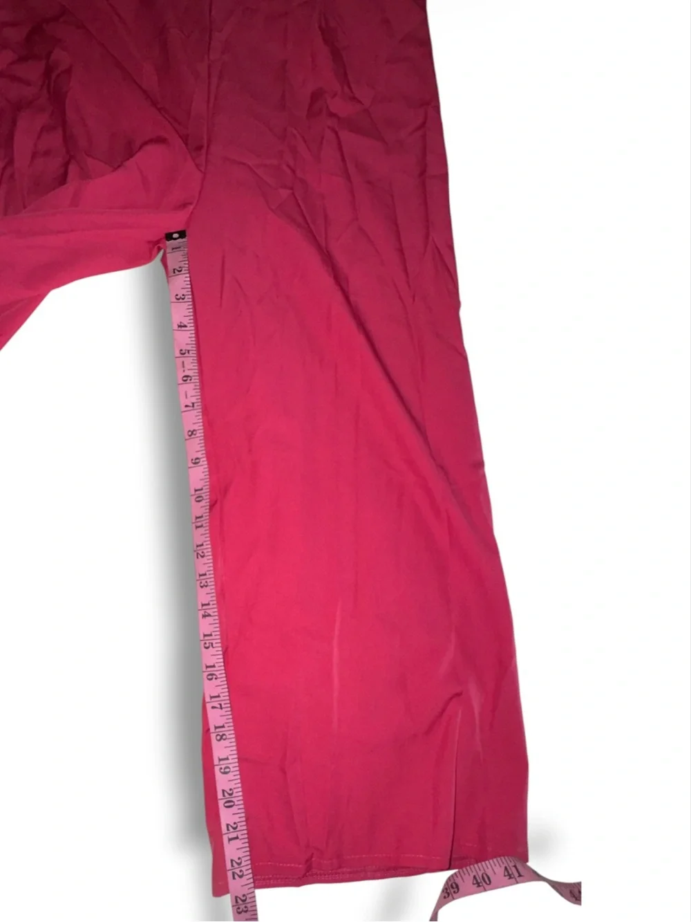 NWOT Hot Pink Sleeveless V-Neck Wide Leg Jumpsuit - Size XL